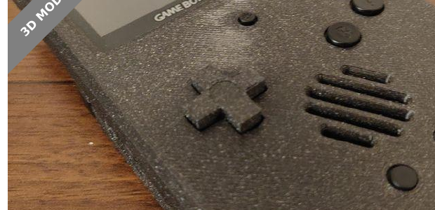 Nintendo Game Boy Advance SP with replacement D-pad fitted