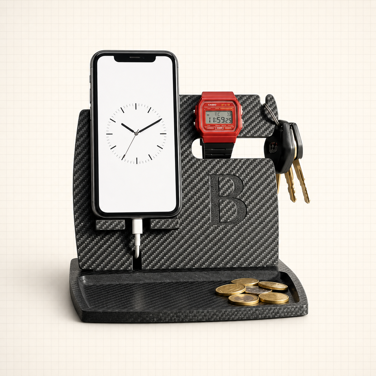 Carbon Fiber ultimate nightstand organiser